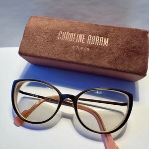 Caroline Abram 81 A9 Brown/Pink Glasses